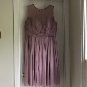 JCrew Clara Dress in Silk Chiffon - Size 16